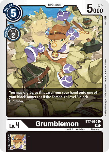 Grumblemon, BT7-060