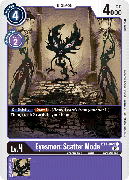 Eyesmon: Scatter Mode, BT7-069