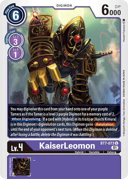 KaiserLeomon, BT7-073
