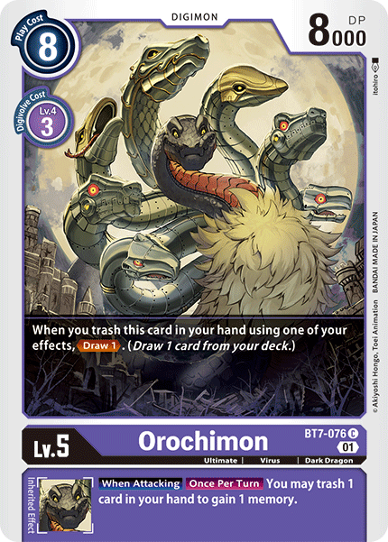 Orochimon, BT7-076