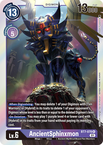 AncientSphinxmon, BT7-078