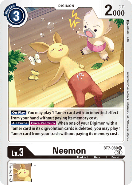 Neemon, BT7-080