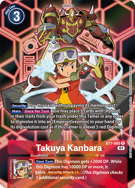 Takuya Kanbara, BT7-085-p2