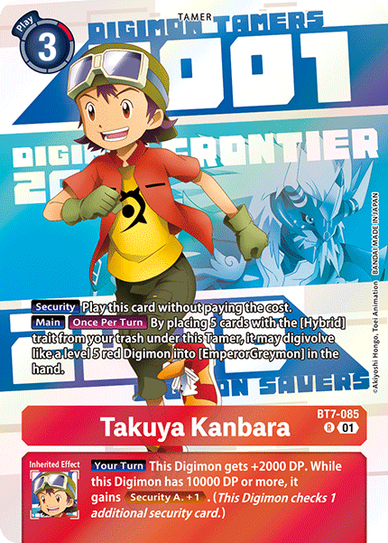 Takuya Kanbara, BT7-085-p3