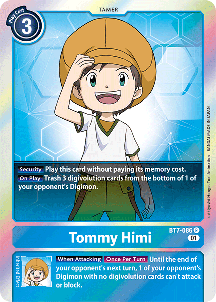 Tommy Himi, BT7-086