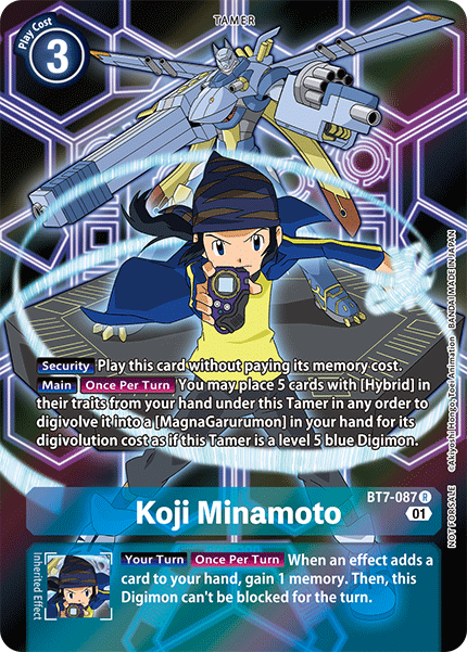 Koji Minamoto, BT7-087-p2