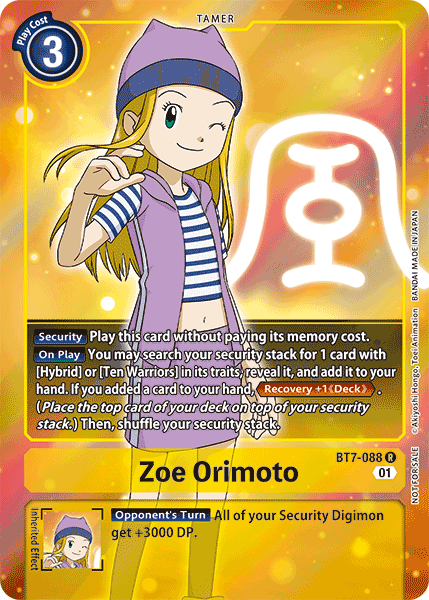 Zoe Orimoto, BT7-088-p1
