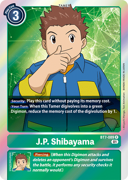 J.P. Shibayama, BT7-089