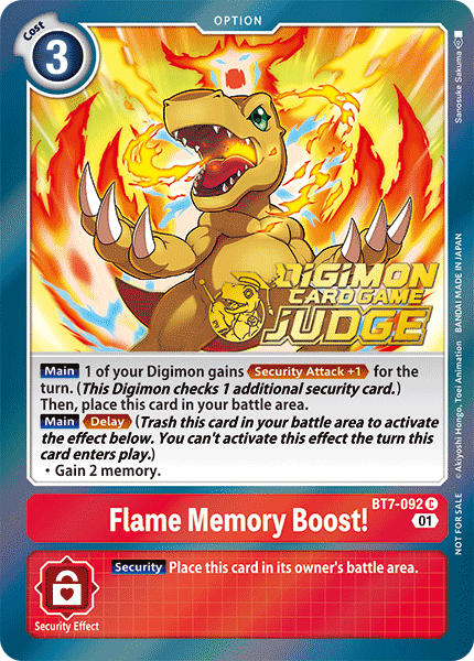Flame Memory Boost!, BT7-092-p1