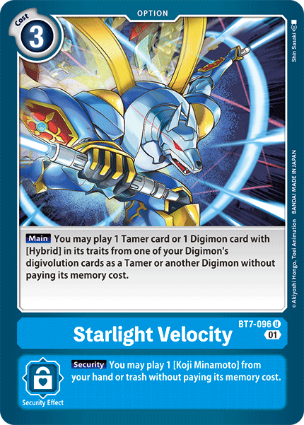 Starlight Velocity, BT7-096