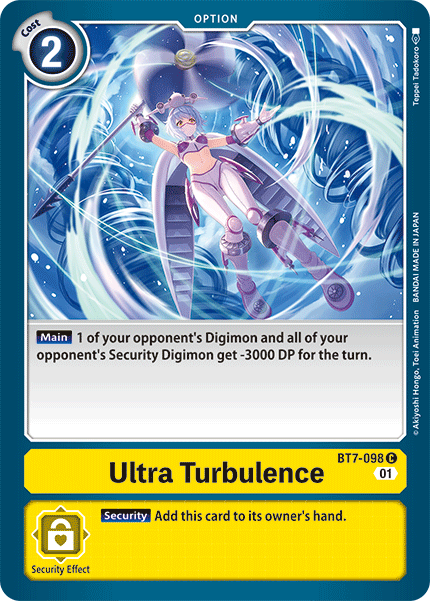 Ultra Turbulence, BT7-098