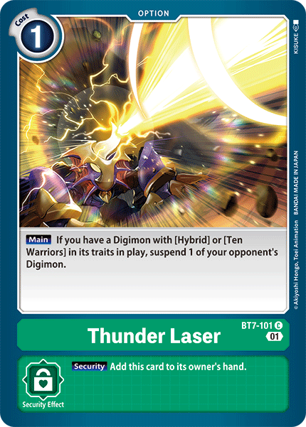 Thunder Laser, BT7-101