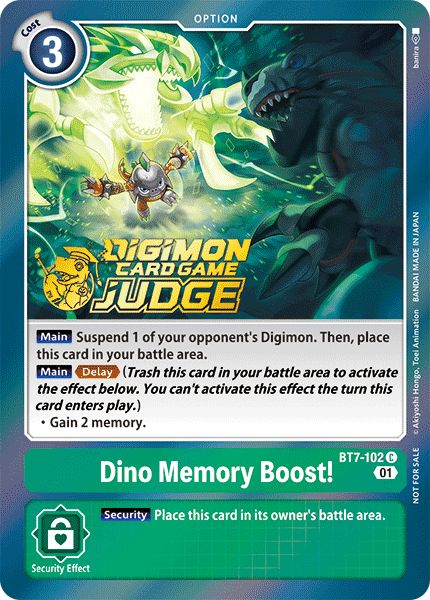Dino Memory Boost!, BT7-102-p1