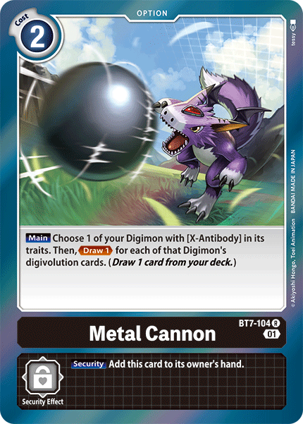 Metal Cannon, BT7-104