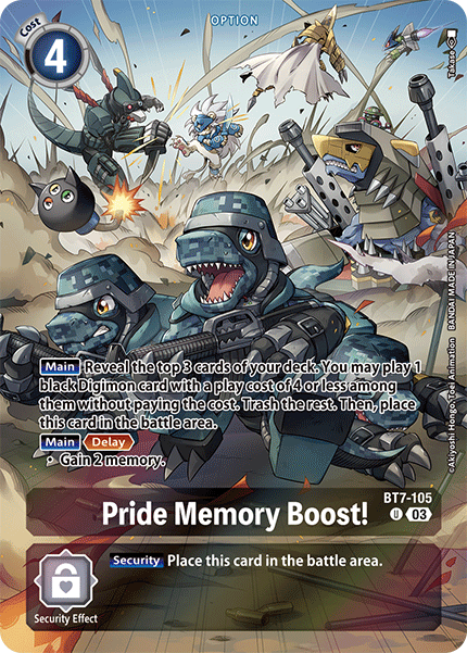 Pride Memory Boost!, BT7-105-p2