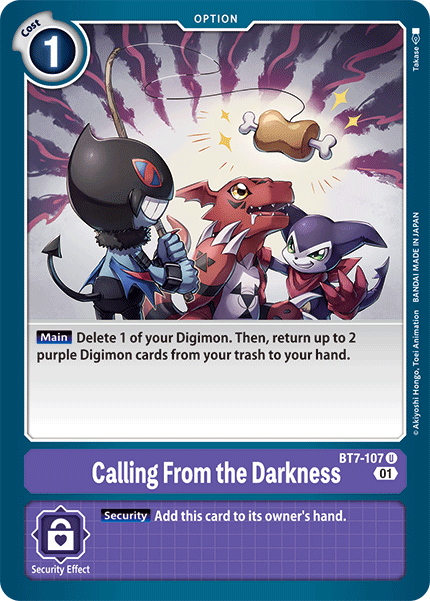 Calling From the Darkness, BT7-107