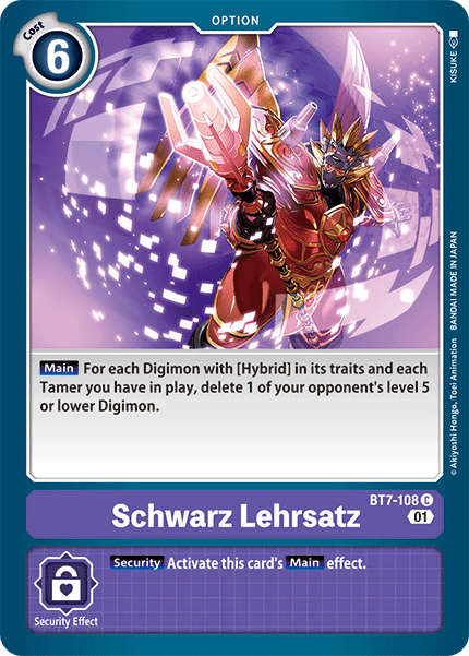 Schwarz Lehrsatz, BT7-108