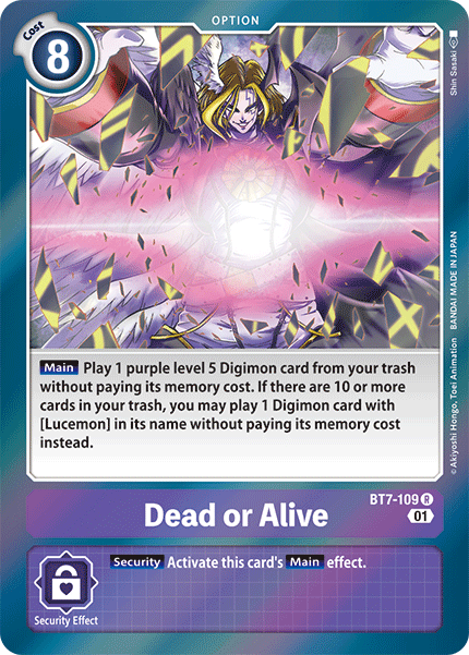 Dead or Alive, BT7-109