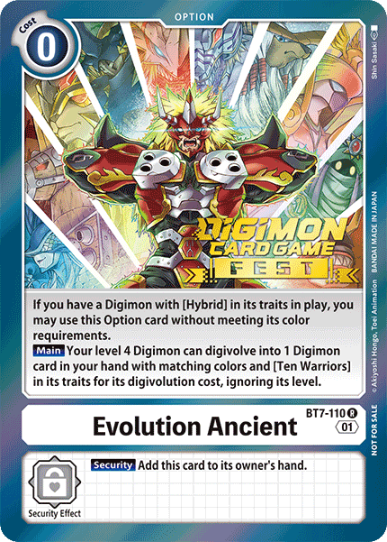 Evolution Ancient, BT7-110-p1