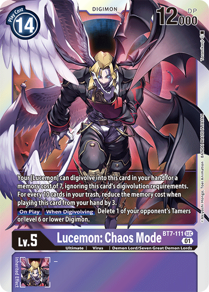 Lucemon: Chaos Mode, BT7-111