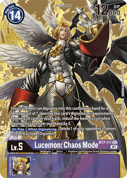 Lucemon: Chaos Mode, BT7-111-p1