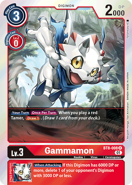 Gammamon, BT8-008