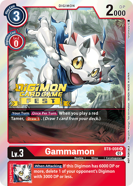 Gammamon, BT8-008-p1