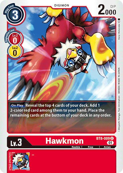 Hawkmon, BT8-009