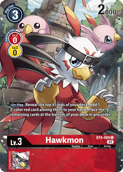 Hawkmon, BT8-009-p1