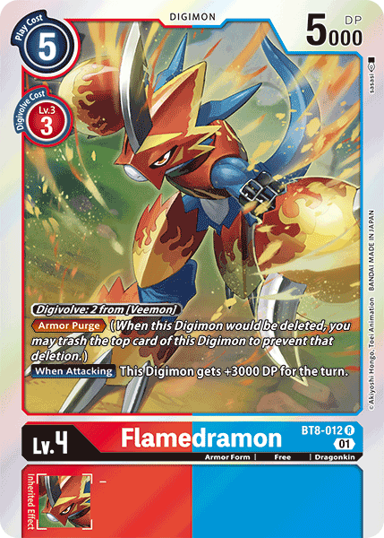 Flamedramon, BT8-012