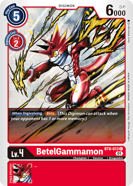 BetelGammamon, BT8-013