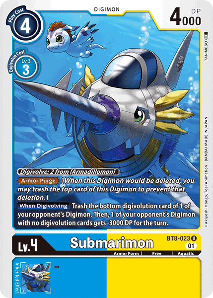 Submarimon, BT8-023
