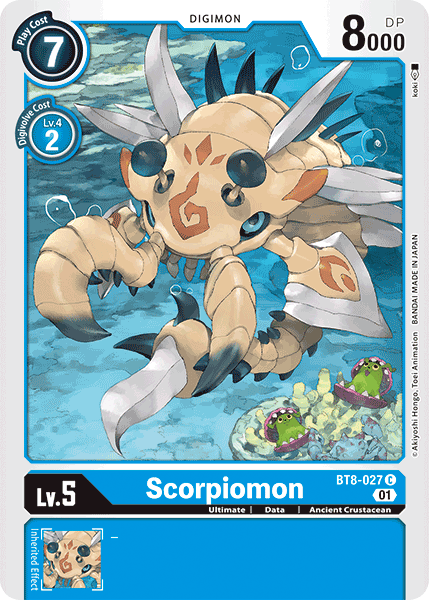 Scorpiomon, BT8-027