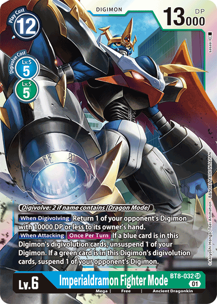 Imperialdramon Fighter Mode, BT8-032