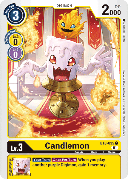 Candlemon, BT8-035