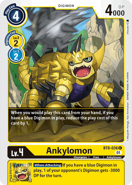 Ankylomon, BT8-036