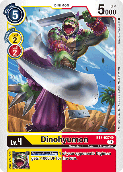 Dinohyumon, BT8-037