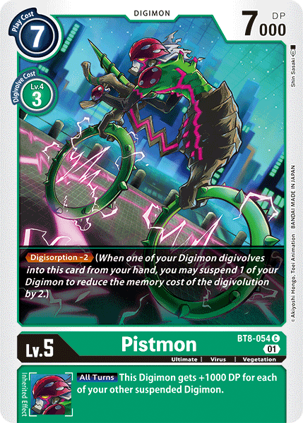 Pistmon, BT8-054