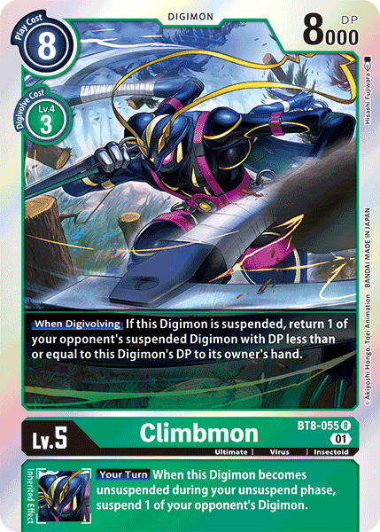 Climbmon, BT8-055