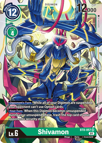 Shivamon, BT8-057