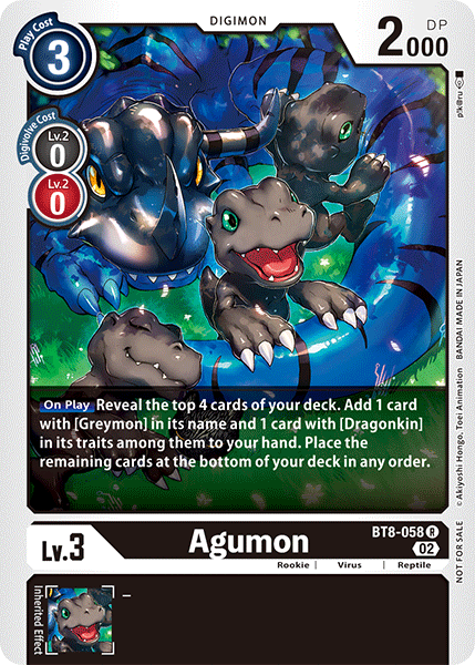 Agumon, BT8-058-p1