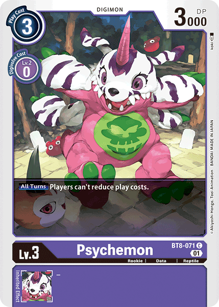 Psychemon, BT8-071