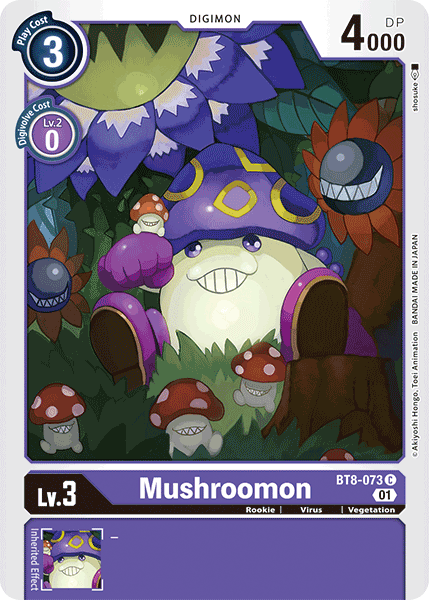 Mushroomon, BT8-073