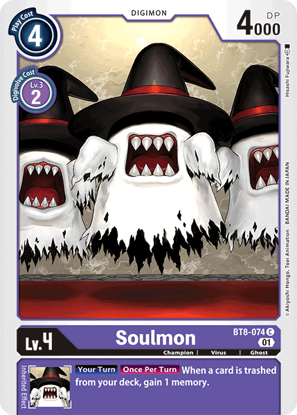 Soulmon, BT8-074