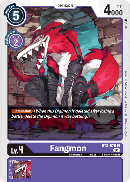 Fangmon, BT8-076
