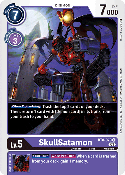 SkullSatamon, BT8-079