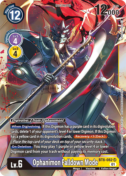 Ophanimon Falldown Mode, BT8-082