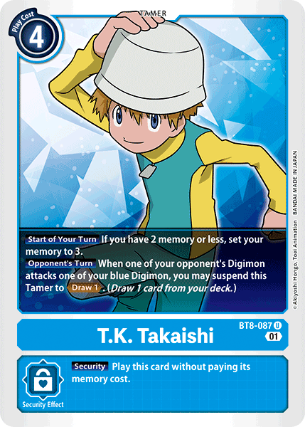 T.K. Takaishi, BT8-087