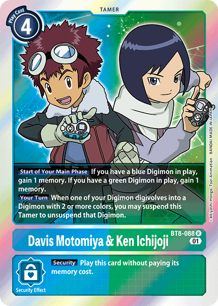 Davis Motomiya & Ken Ichijoji, BT8-088