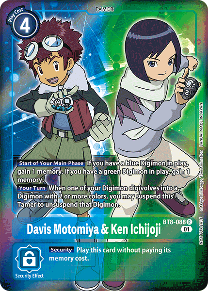 Davis Motomiya & Ken Ichijoji, BT8-088-p1